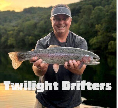 Twilight Drifters Trip, Evening Float Trip, Night time Fly Fishing for Trout
