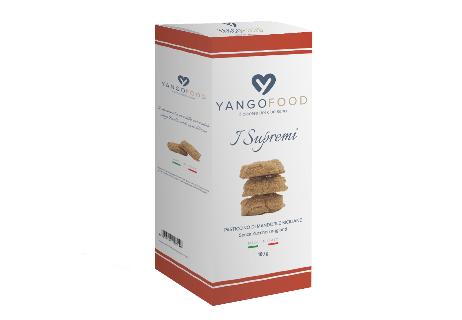 I Supremi Biscotti Senza Zucchero Yangofood