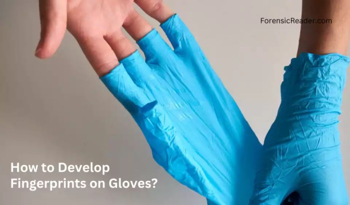 Gloves What gloves don t show fingerprints