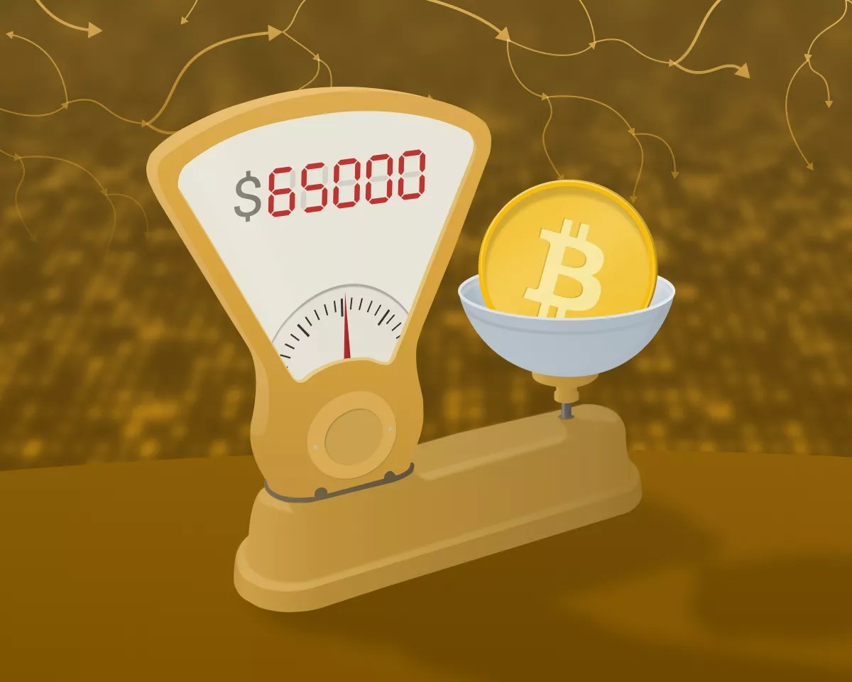 Le prix du Bitcoin a dépassé 65 000 $ Le prix du Bitcoin a dépassé 65 000 $