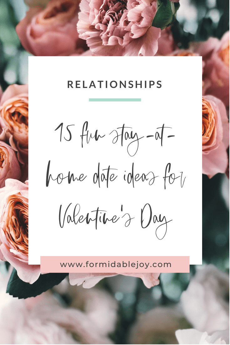 15 fun stay-at-home date ideas for Valentine's Day