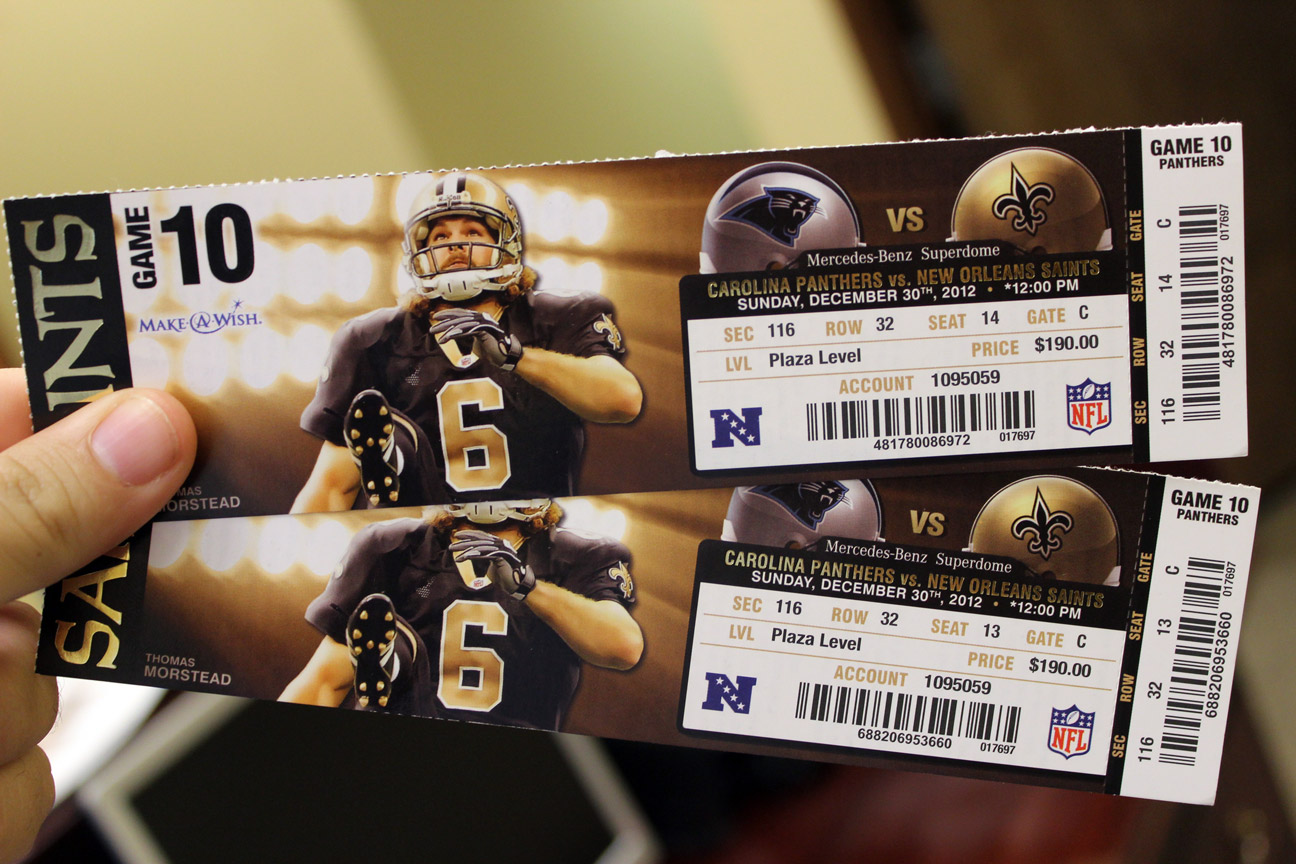 Ultimate Football Weekend Contest Win Indy Bowl and Saints Tickets