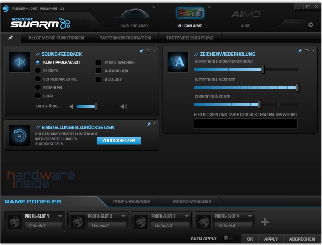 Windows® 10 64 bit, windows® 10 32 bit, windows® 8.1 32 bit, windows® 8.1 64 bit, windows® 8 32 bit, windows® 8 64 bit, windows® 7 64 bit, windows® 7 32. Roccat Vulcan 122 Aimo Und Kain 100 Aimo Im Test Hardware Inside Hardware Inside Forum