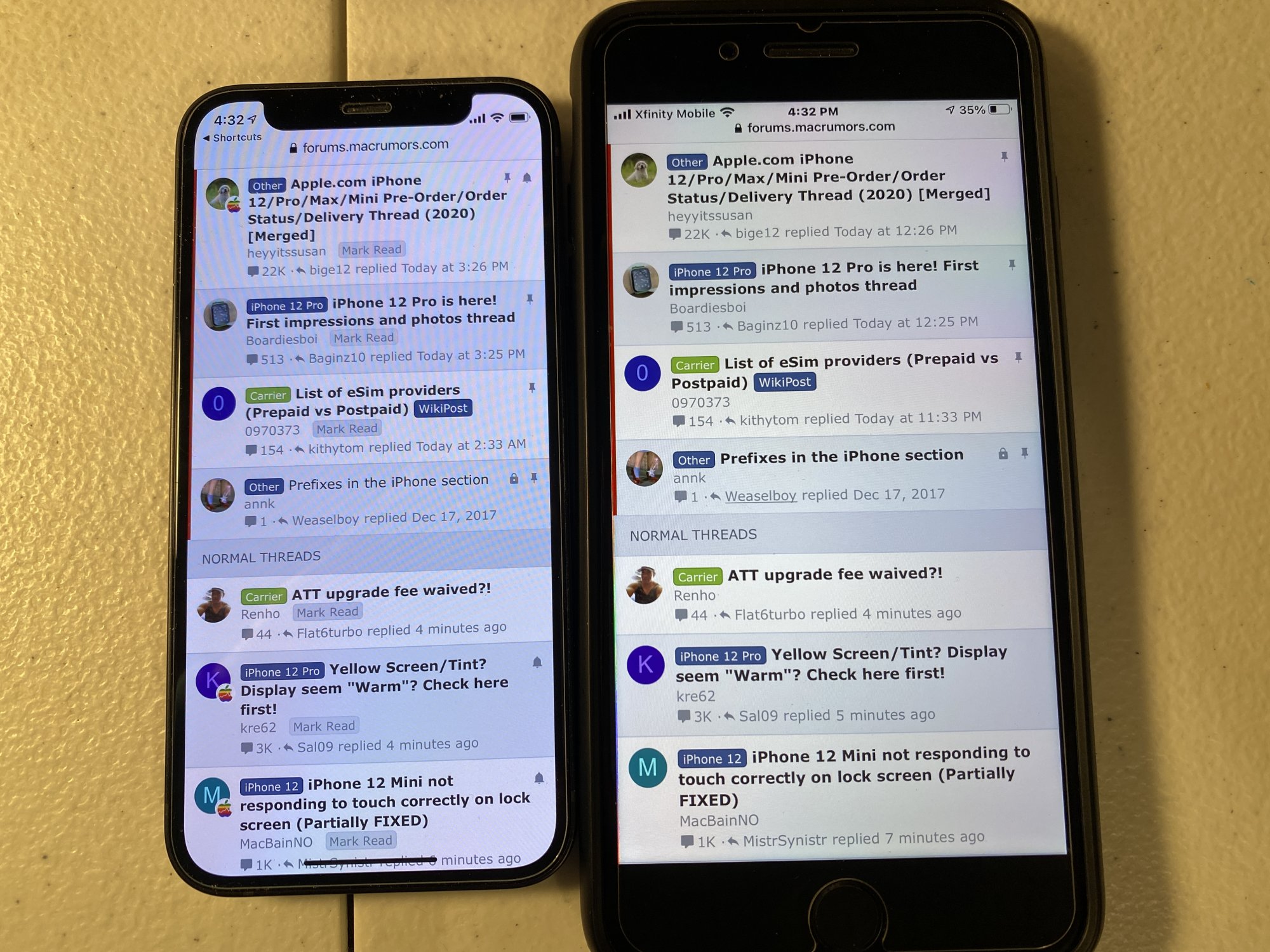 Here we compared two flagship smartphones: Iphone 12 Mini Display Size Vs 7 Plus Macrumors Forums