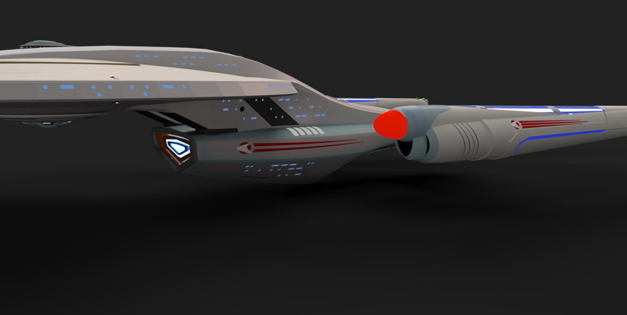 Nocturne by bill krause starfleet ships, star trek starships, star trek ships,&nbsp;. Essex Class Refit Uss Endeavor Wip Scifi Meshes Com