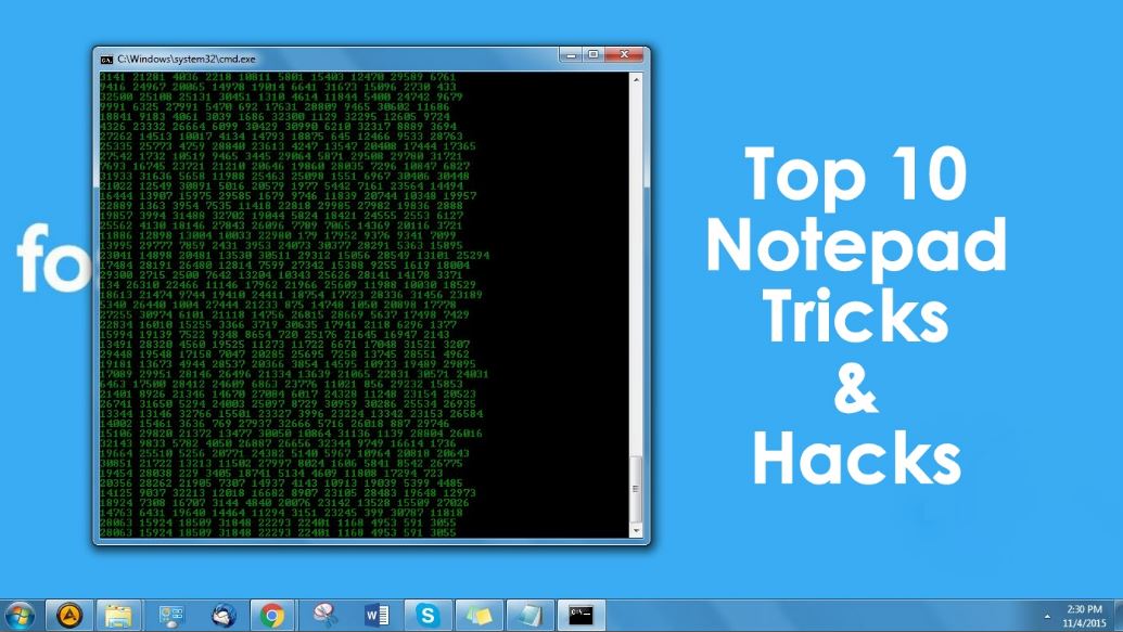 But not everyone has the time or desire for a second job — and tha. Top 10 Coolest Notepad Tricks and Hacks for Your PC