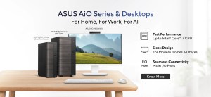 ASUS Expands Desktop Lineup With V501 Series and AiO V400 PCs