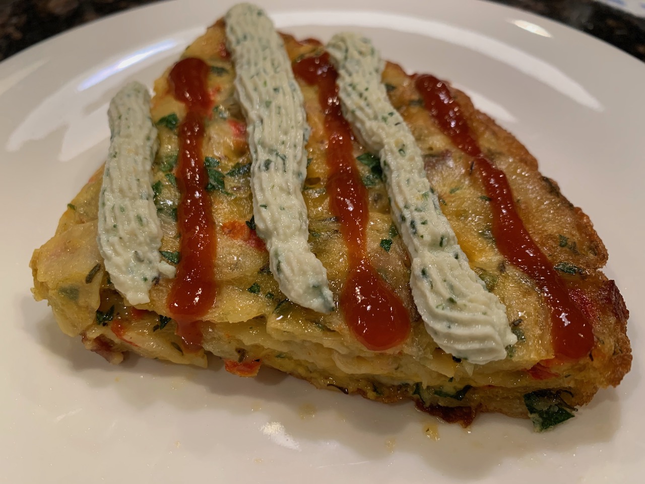 Potato Chip Tortilla Española Showcasing My Scrumptious Culinary Delights