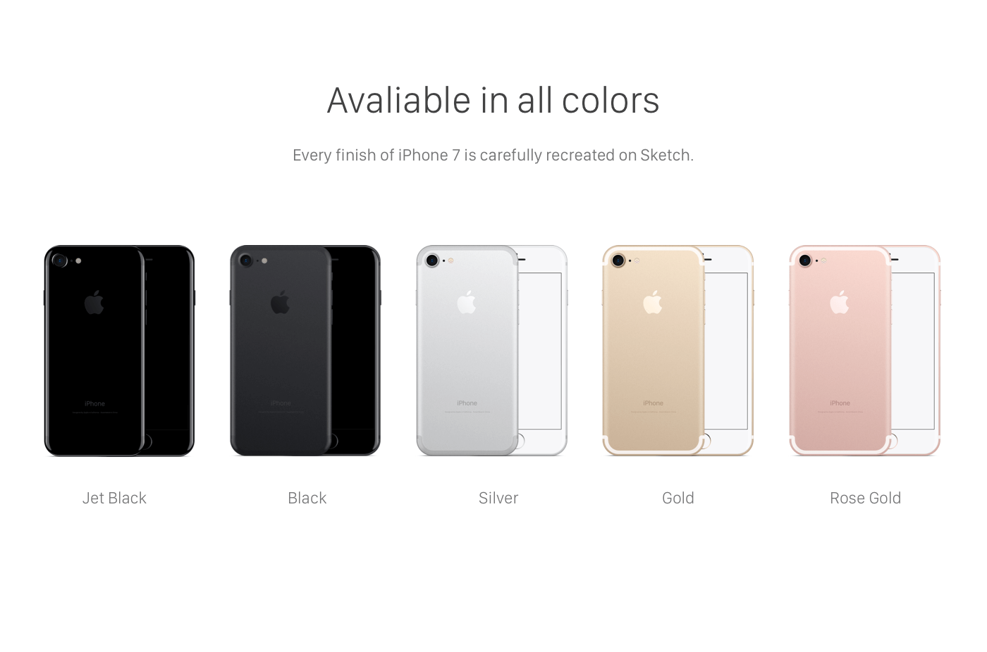 Photo Choose from 22000+ iphone 7 mockup graphic resources and download in the form of png, eps, . Png Iphone 7 Mockup Free All Colors 2 Freebiesui