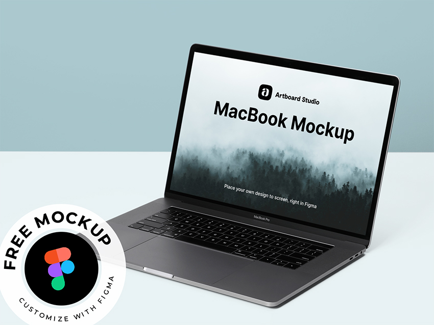 Picture Get started with a free account → · apple · macbook · mockup · web. Figma Macbook Mockup Free Figma Resources Freebiesui