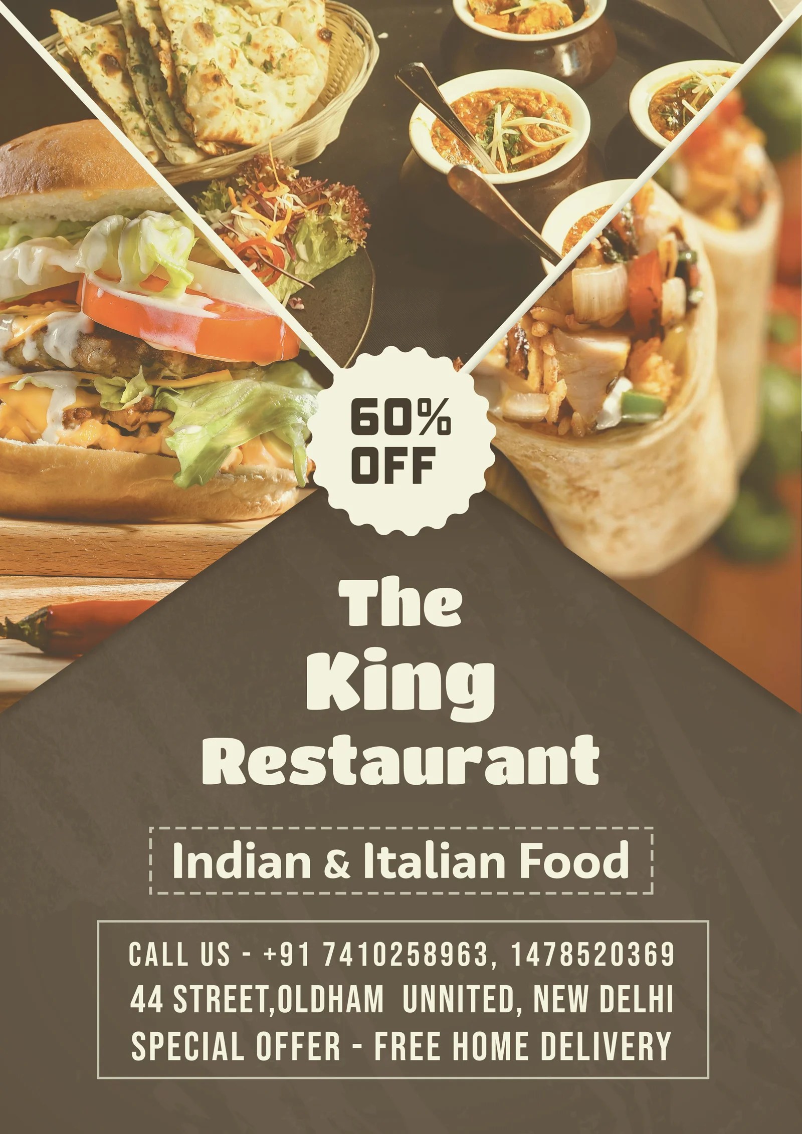 This process is easier in photoshop cs6 exte. Restaurant Flyer + Social Media Post | FreedownloadPSD.com