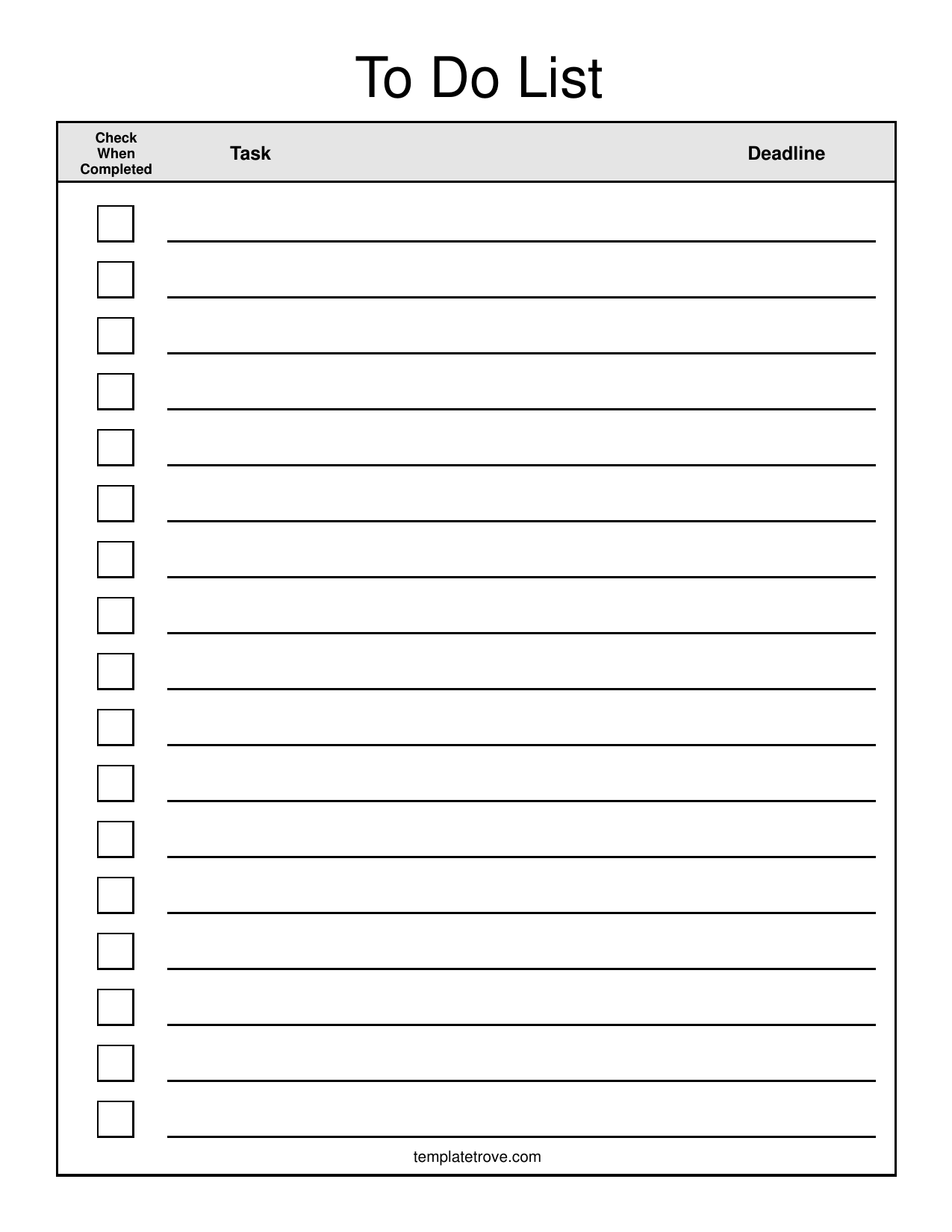 download to do checklist template excel pdf rtf word freedownloads net