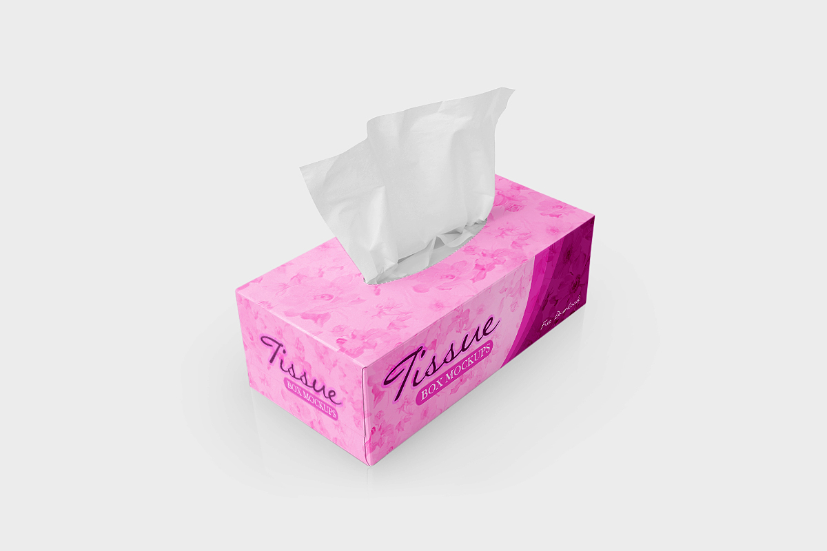 Free tissue box mockups to present your branding design in a photorealistic look. Free Tissue Box Mockups Best Free Mockups