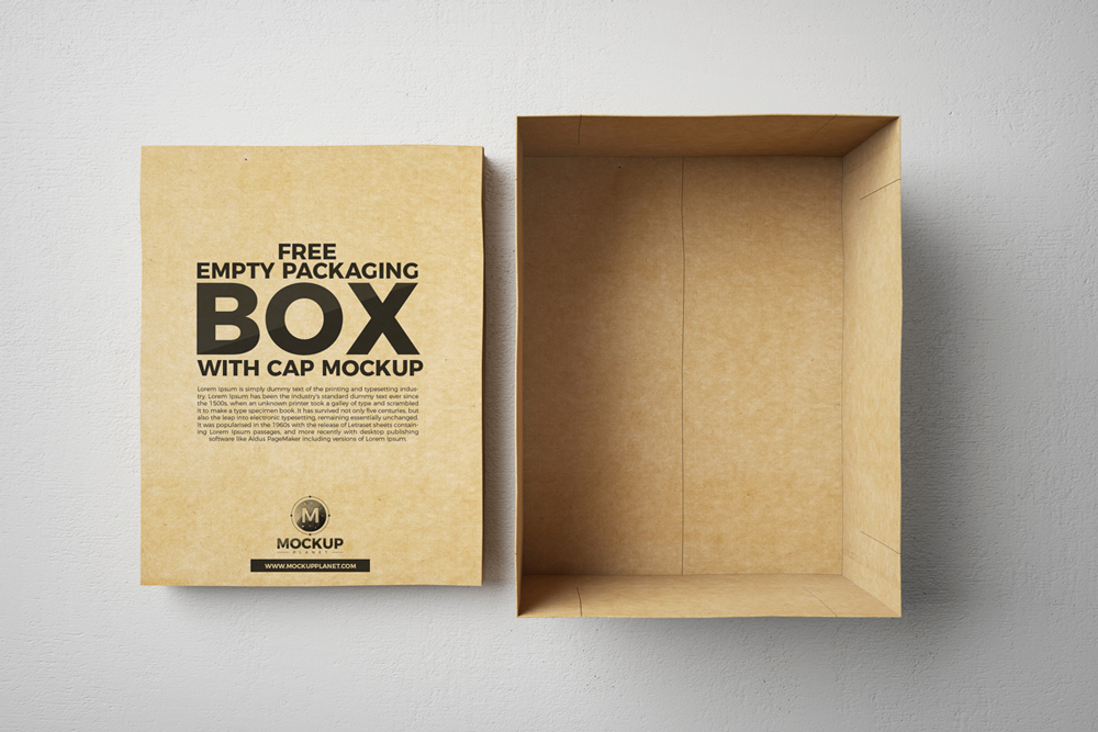 The best binder folder mockup to in your branding project to add value to your presentation. Free Open Cap Box Mockup For Packagingfree Mockup Zone