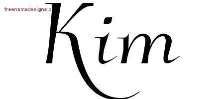 Elegant Name Tattoo Designs Kim Download Free - Free Name Designs 200_x_450_jpg