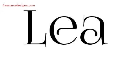 Vintage Name Tattoo Designs Lea Free Download - Free Name Designs 200_x_450_jpg