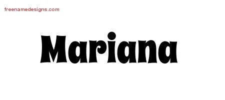 Mariana Archives - Free Name Designs
