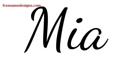 Mia Archives - Page 2 Of 2 - Free Name Designs 200_x_450_jpg