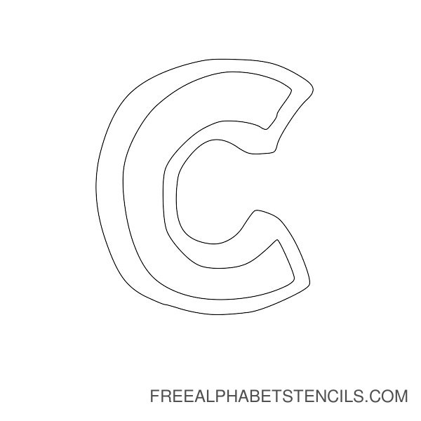 block letter alphabet stencils to print