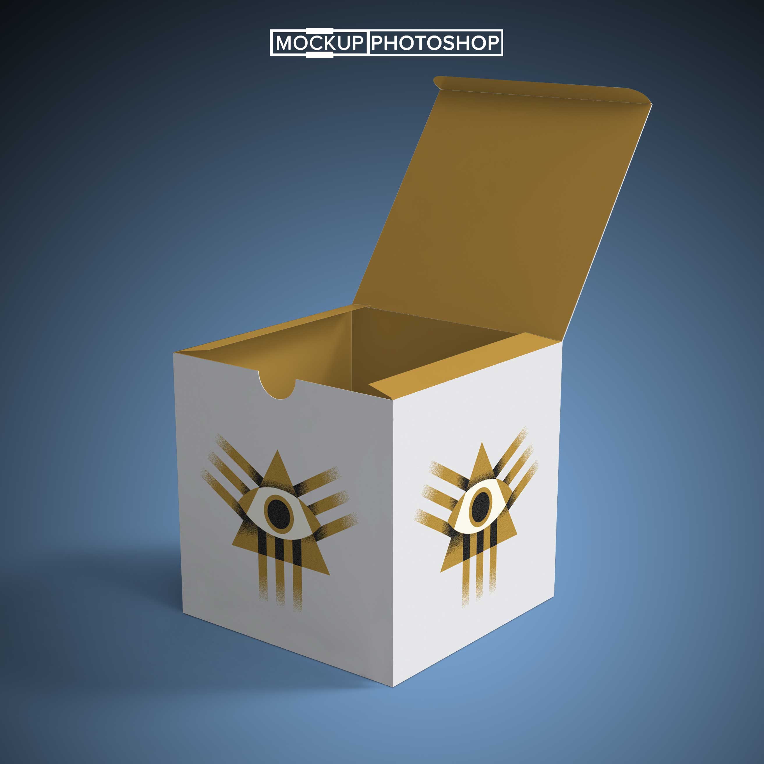 Free Open Box Design Mockups Free PSD Freebies Mockup