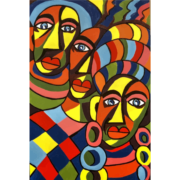 Holley's sculptures are constructed from found materials in the oldest tradition of african american sculpture. African Art 3 Free Svg