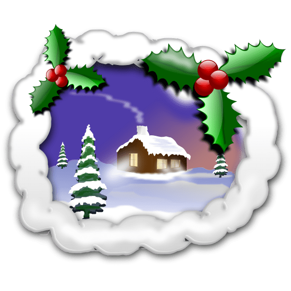 9322 best free christmas house vectors free vector download for commercial use in ai, eps, cdr, svg vector illustration graphic art design. Christmas Landscape Image Free Svg