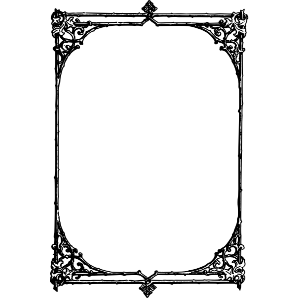 Rectangular Creative Calligraphy Frame