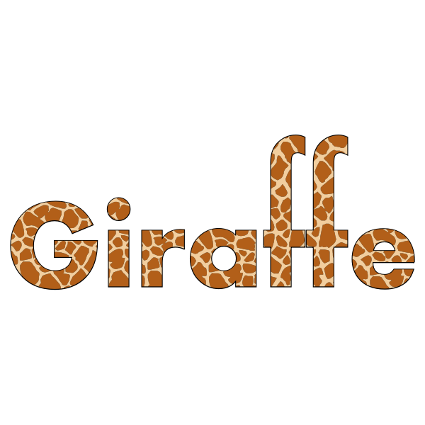 Green And Orange Exclusive Typography Stroke Calligraphy