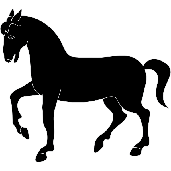 Ruby star rainbow sparkle royal kid horse magic cartoon dream sweet love cute gem fairytale horn symbol gemstone pony unicorn fantasy pastel bright design. Simple Horse Silhouette Free Svg