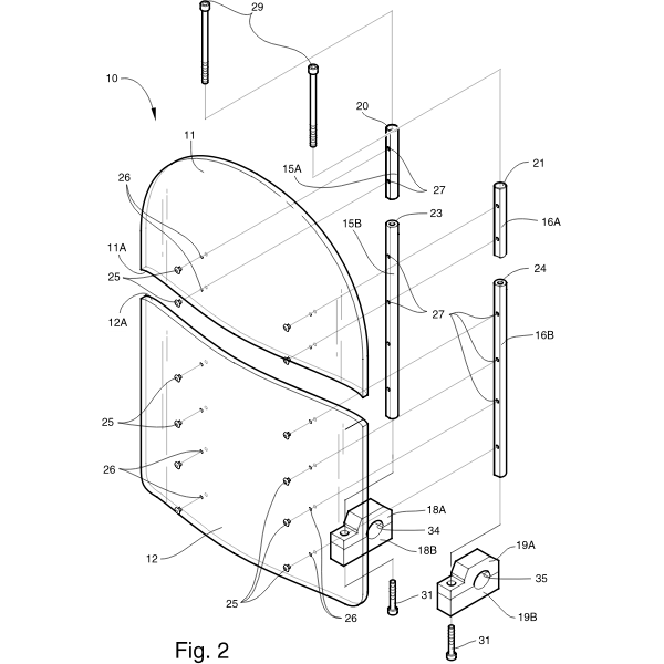 Select the year and model of your yamaha bike; Motorcycle Windshield Exploded View Free Svg