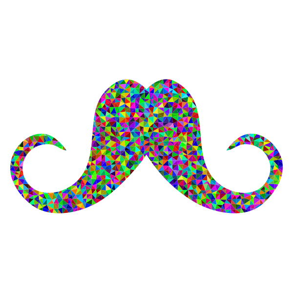 Free svg files monogram, cricut monogram, free monogram, free svg cut files,. Prismatic Low Poly Mustache Free Svg