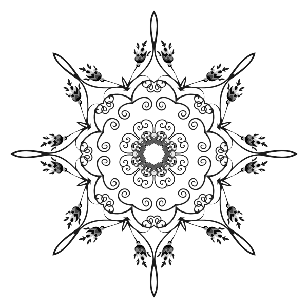 We did not find results for: Floral Mandala In Black And White Free Svg