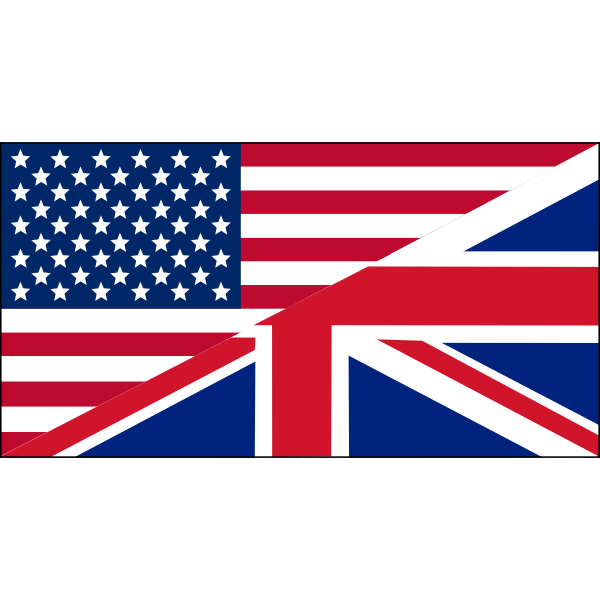 Flag code before you put up a fes. Usa And Uk Flag Free Svg