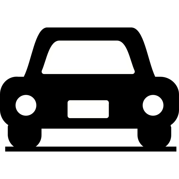 Car Pictogram Vector Image Free Svg