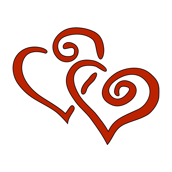 10% off all shutterstock plans with code svg10. Two Hearts Vector Graphics Free Svg