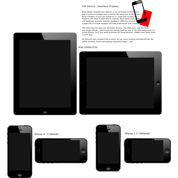 Check out our iphone skin svg selection for the very best in unique or custom,. Ios Devices Free Svg