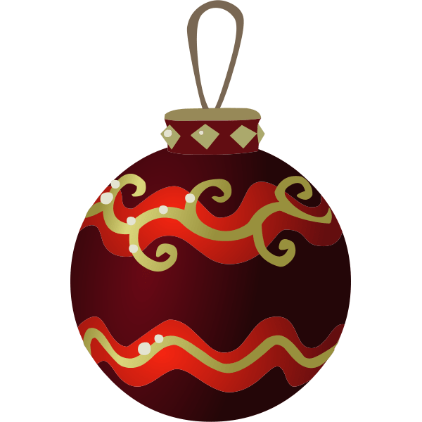 Free christmas cutting files including svg, dxf, png and eps files for use in decorations, cards, gifts and more. Colorful Christmas Tree Ball Vector Illustration Free Svg