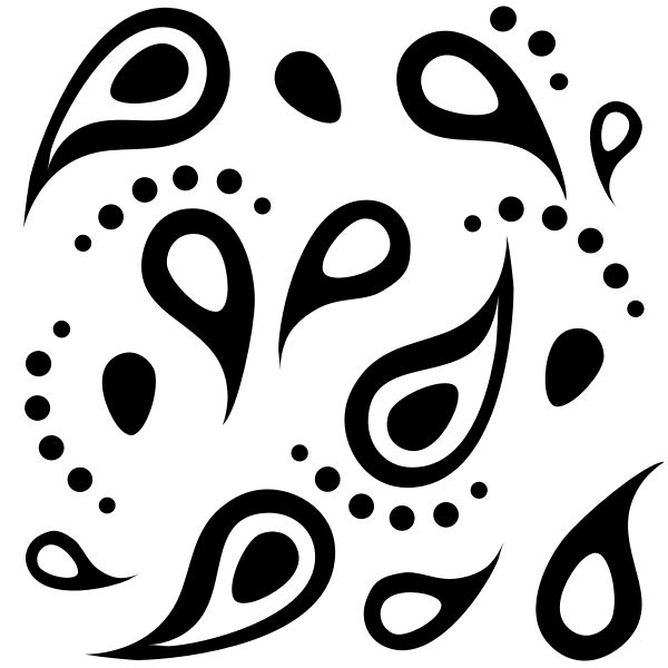 Free You may also like paisley floral or paisley background clipart! Paisley Pattern Vector Free Svg SVG Cut Files