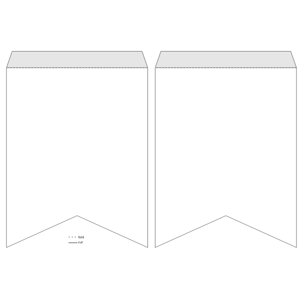 If you purchase something through the link, i may receive a small commission at no extra charge to you. Swallow Tail Pennant Banner Template Free Svg