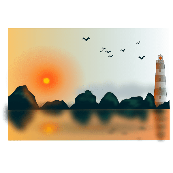 Check out our beach quotes svg selection for the very best in unique or custom,. Sunset At Sea Free Svg