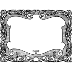 Saved in eps 8 file. Plain Frame Free Svg