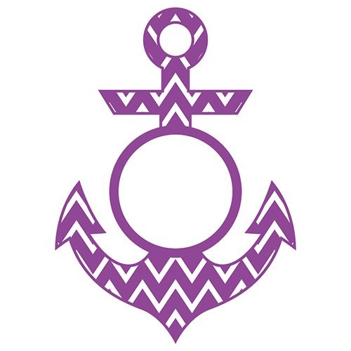 Free This digital product is an instant download and no physical items are to be shipped. Free Svg Files Svg Png Dxf Chevron Anchor Monogram Frame Free SVG