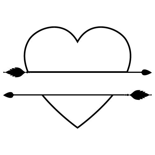 Download Split Heart Svg Free Novocom Top