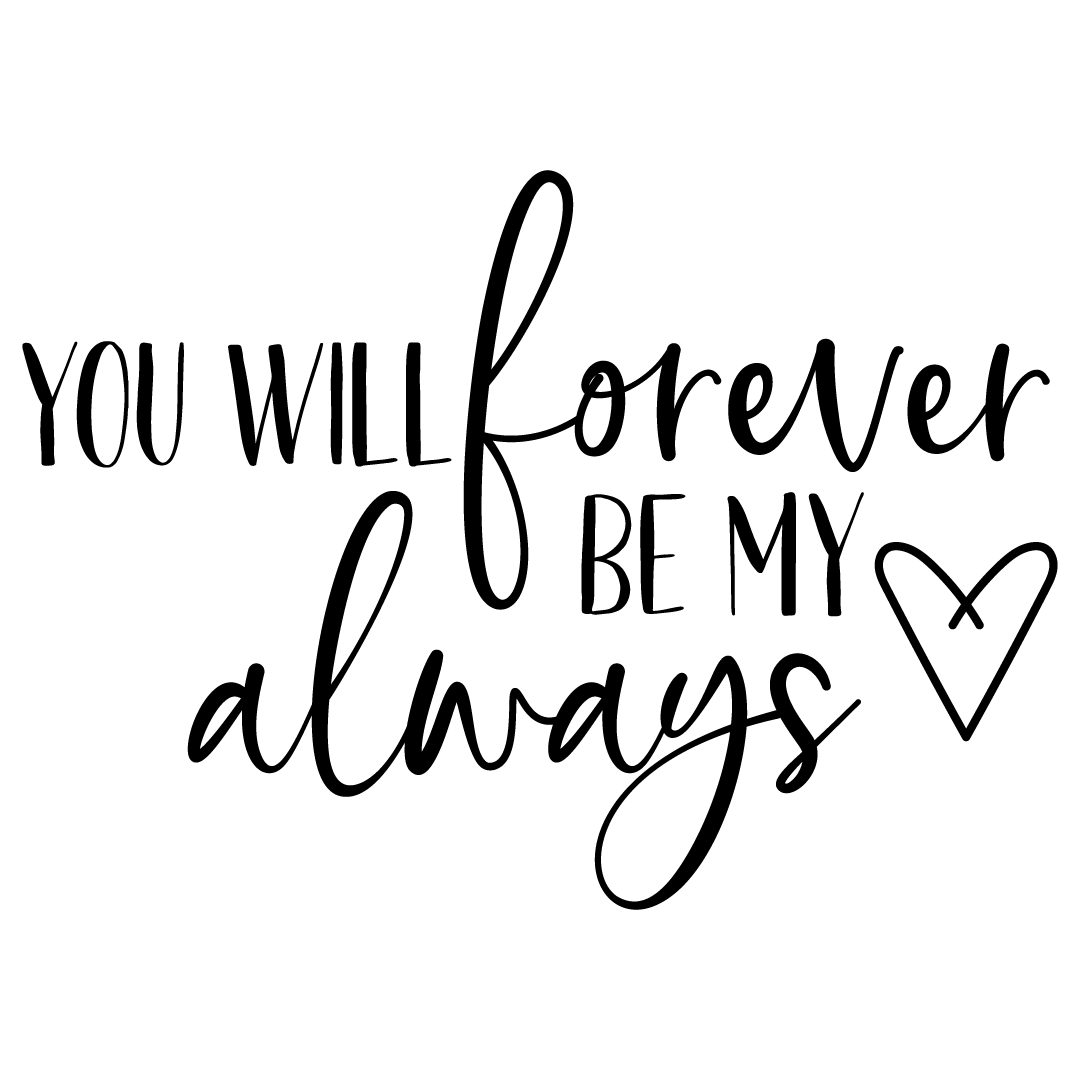 Download this romantic wall art today for free! Forever Love Quotes Svg Love Svg Free Premium Svg File