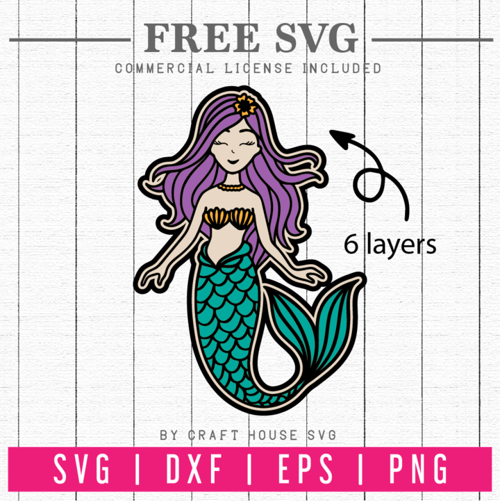 Select a category bundles fonts free svg cut files adventures and outdoors fishing hunting animals and pets awareness covid health movember decorative elements … 20 Free Mermaid Svg Files For Your Summer Craft Projects