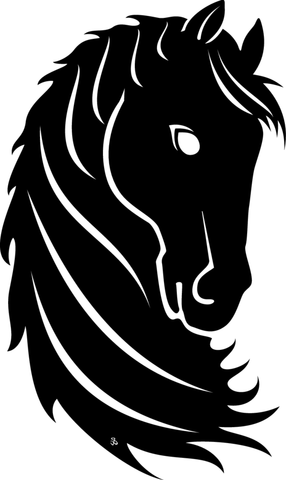 Free for commercial use no attribution required high quality images. Black Horse Head Vector Freevectors