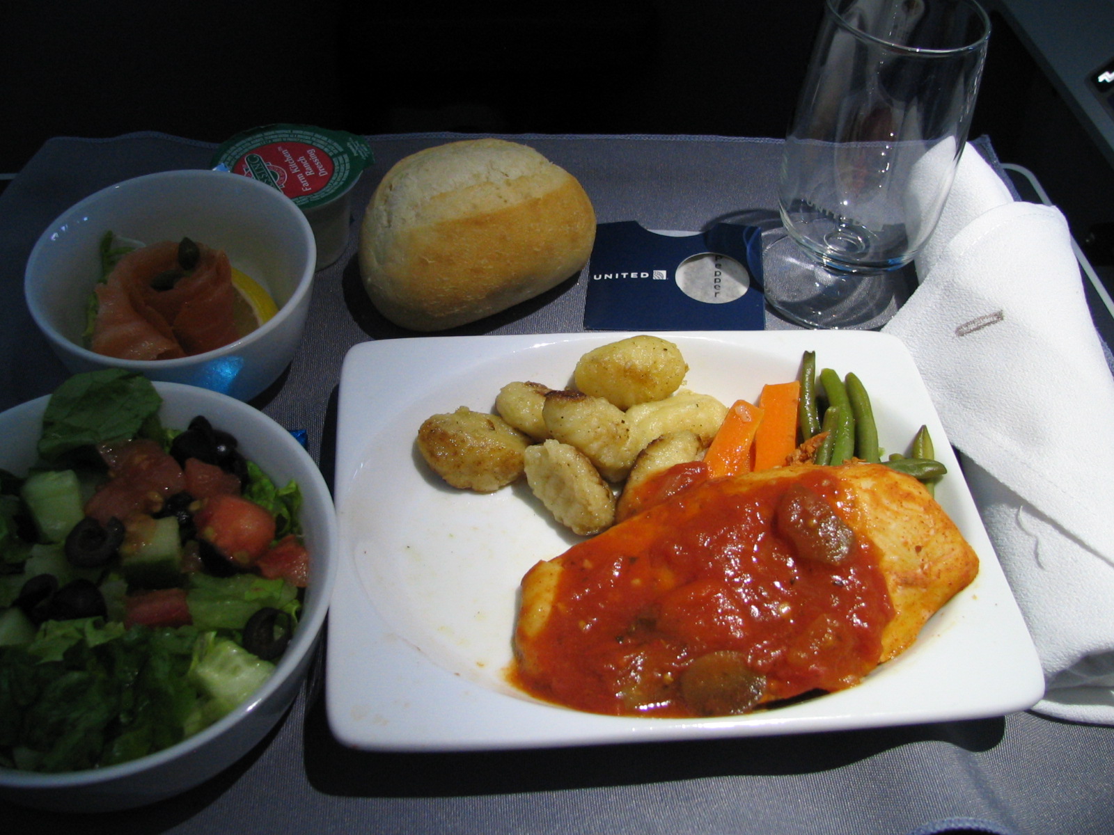 That's right, the tsa does not secure aircraft; United Airlines Boeing 787 Dreamliner Inaugural: UA Flight