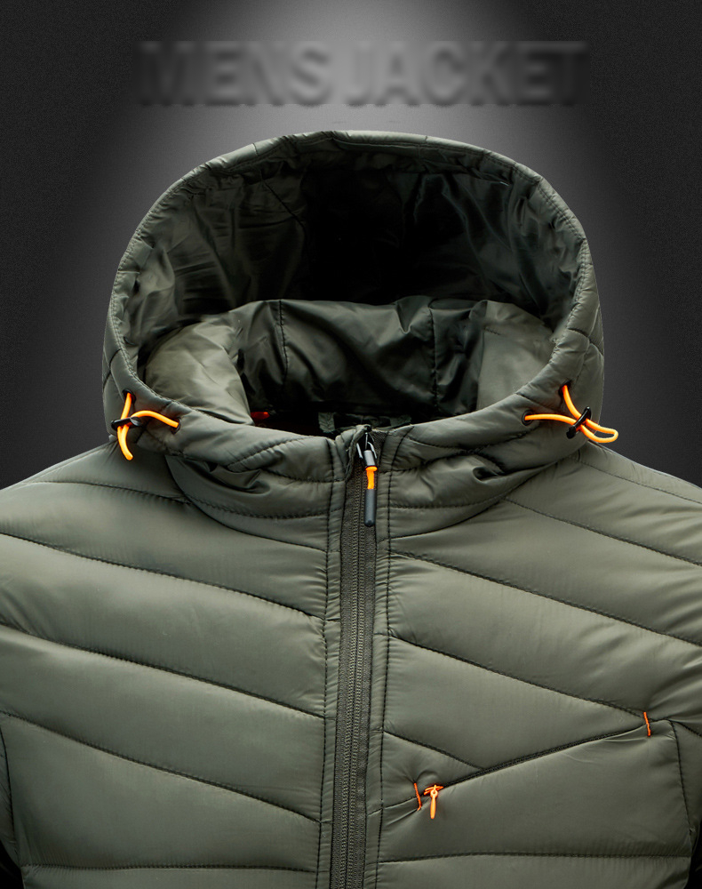 Light Windbreaker Hooded Parka 