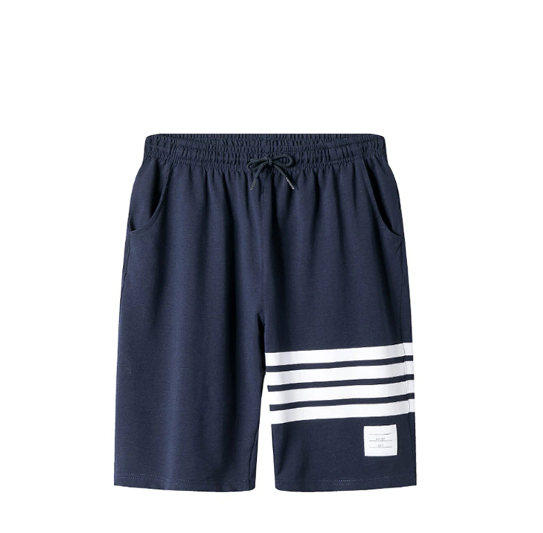 Blue and white shorts