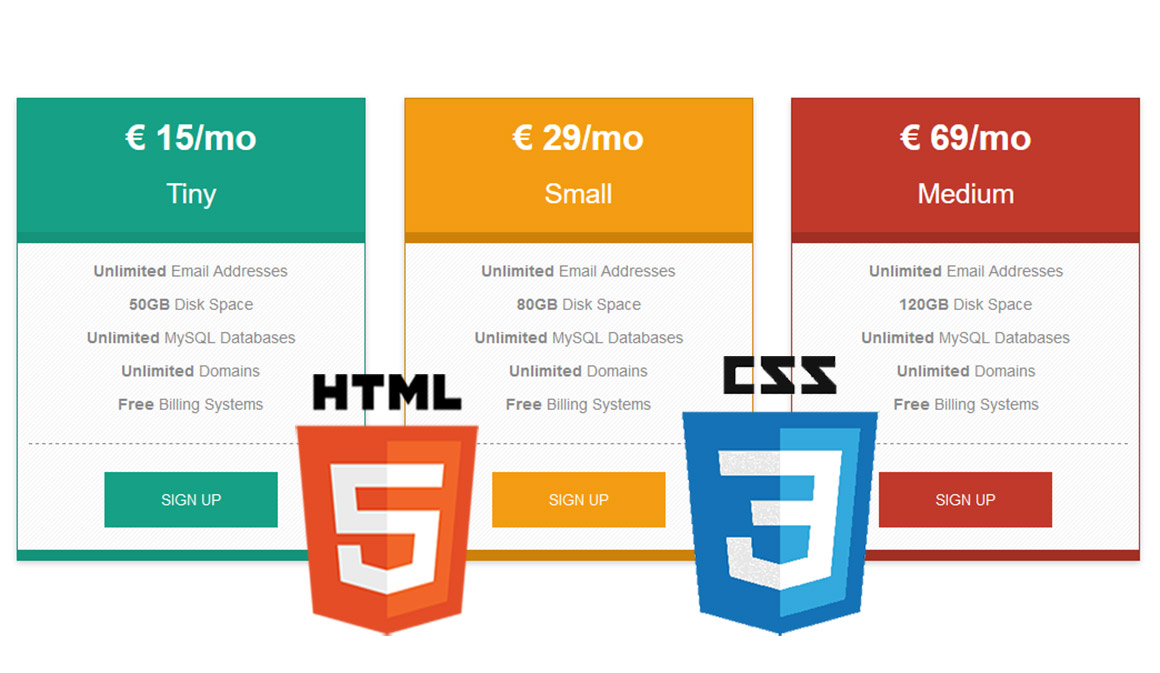 Allowing you to enter html, css and javascript, and then display the . 60 Free Beautiful Css Css3 Table Templates Freshdesignweb